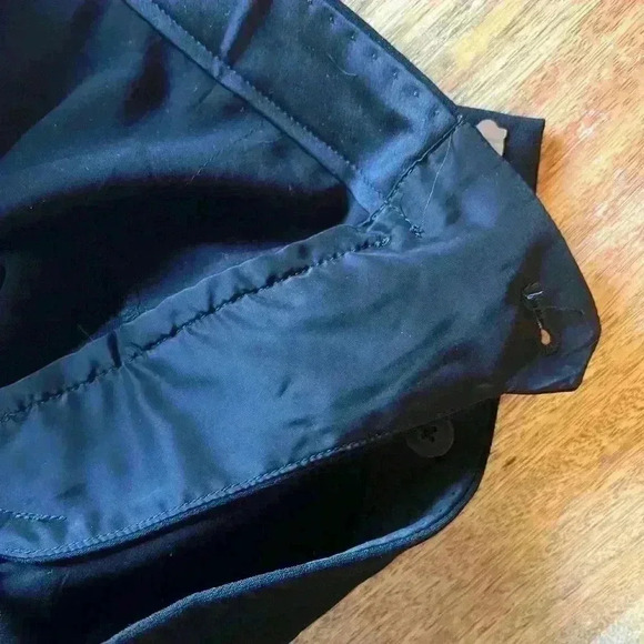 Babaton Tuxedo Ankle Pants  | Black | Size 2 | Mid Rise | Tapered Trouser Pants - Picture 11 of 13